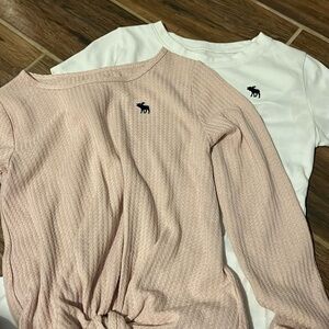 11/12 girl Abercrombie shirt bundle